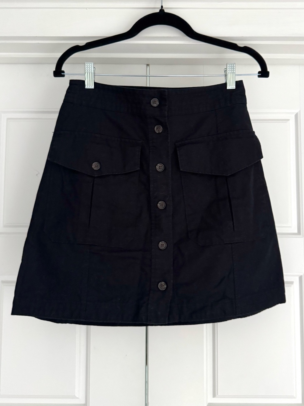 Banana Republic Utility Linen Cotton Mini Skirt - size 2